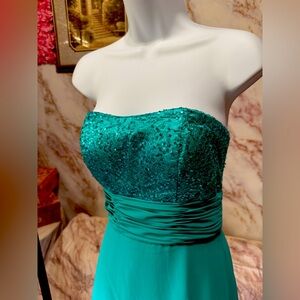 Dancing Queen aquamarine dress - XS - women’s